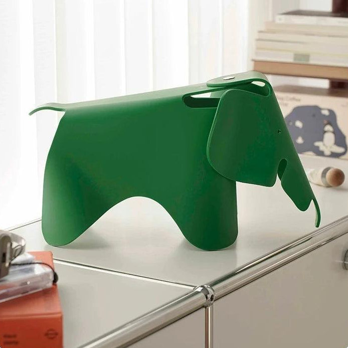 RoyaleGlow Pink Elephant Stool & Decor - Modern Plastic Kids Seat & Side Table-Royale Basic