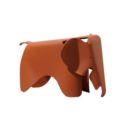 RoyaleGlow Pink Elephant Stool & Decor - Modern Plastic Kids Seat & Side Table-Royale Basic