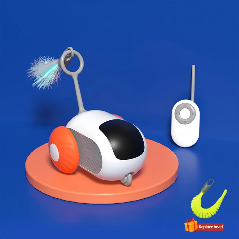 Furora Turbo Tail Interactive Cat Toy – Rechargeable Remote Control Chaser for Engaging Playtime