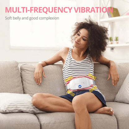 RoyaleGlow Smart Heating Massage Belt For Period Menstrual Cramps