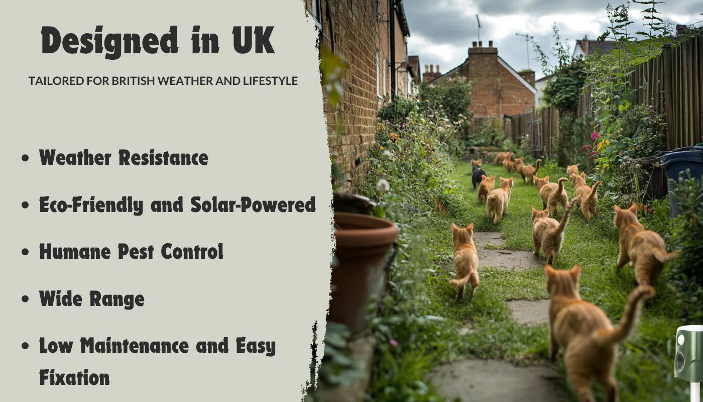 Luxora 360° Animal Repellent Deterrent 3 in 1 Device