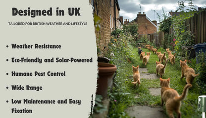 Luxora 360° Animal Repellent Deterrent 3 in 1 Device