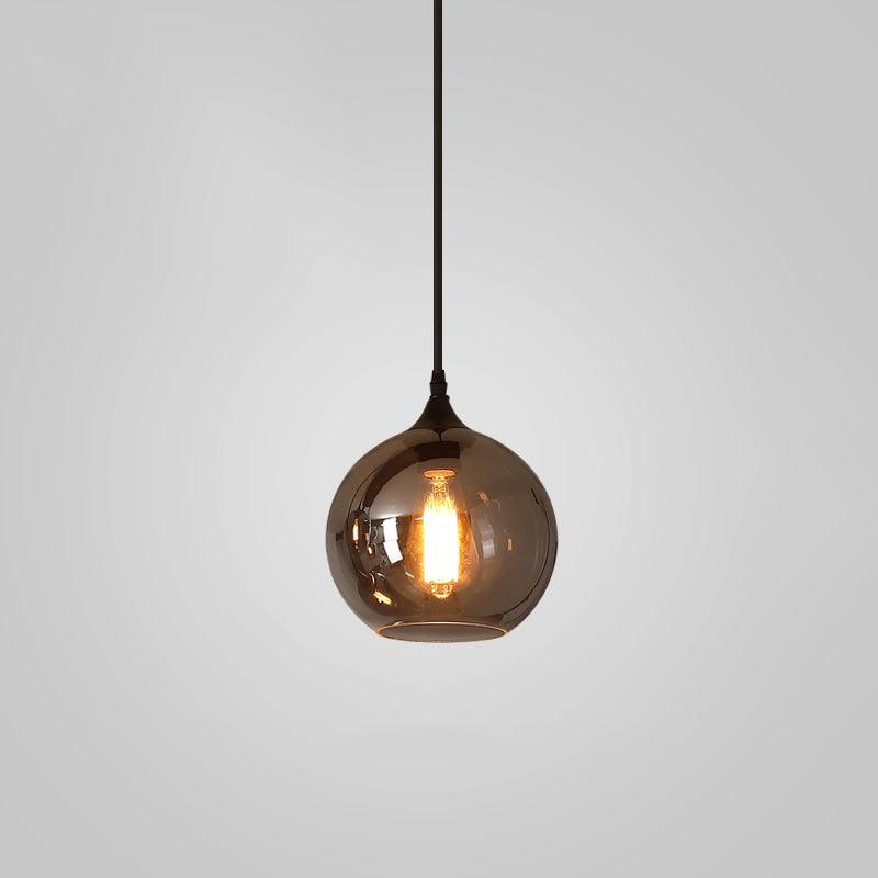 Smokey Glass Pendant 2