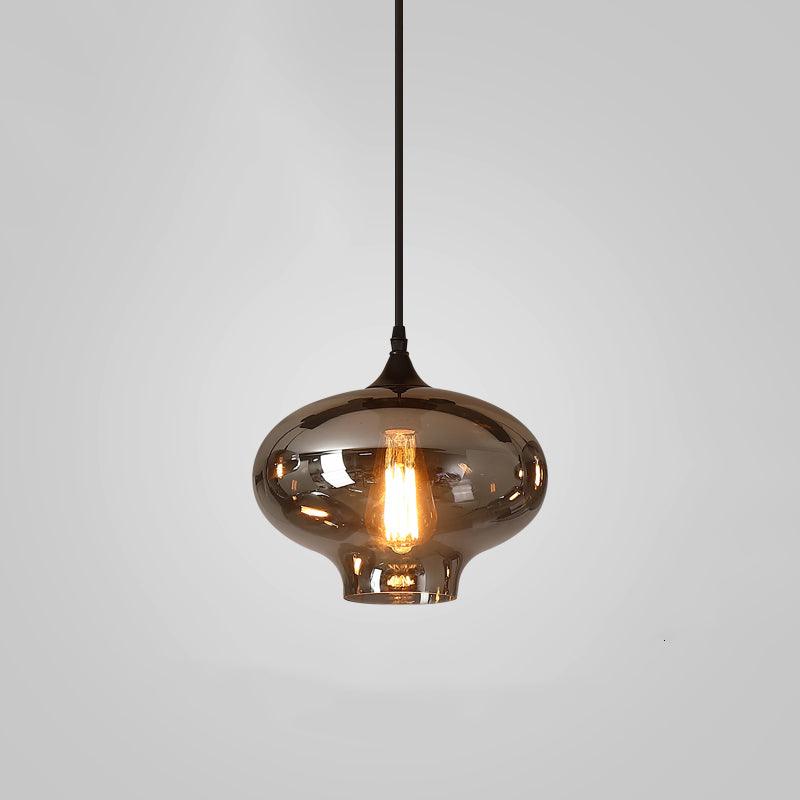 Smokey Glass Pendant 3