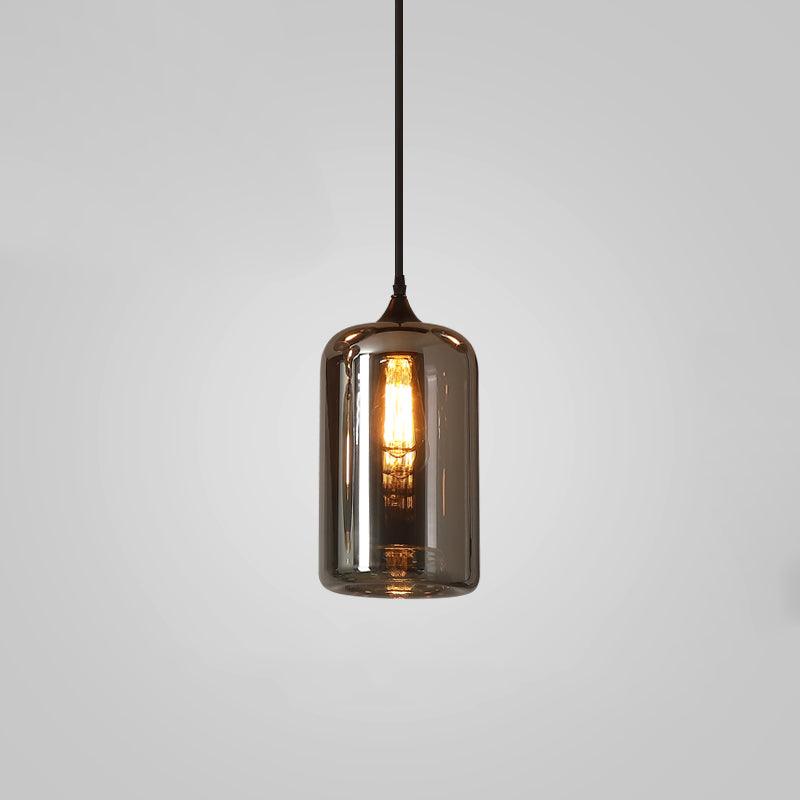 Smokey Glass Pendant 4