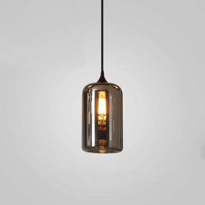 Smokey Glass Pendant 4