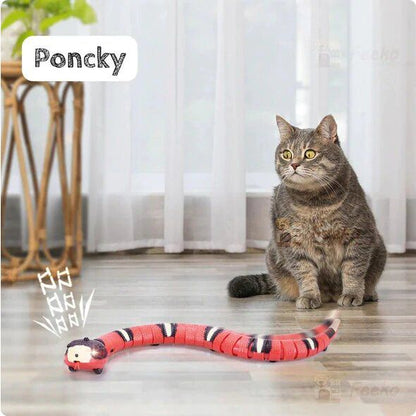 LuxRoyale Smart Sensor Interactive Snake Toy For Cats