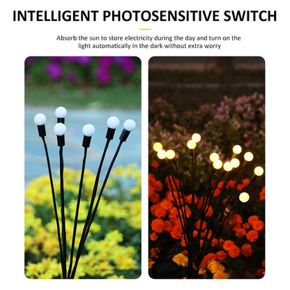 Luxora Solar Firefly Lights – Decorative LED Outdoor Lighting for a Warm & Whimsical Glow
