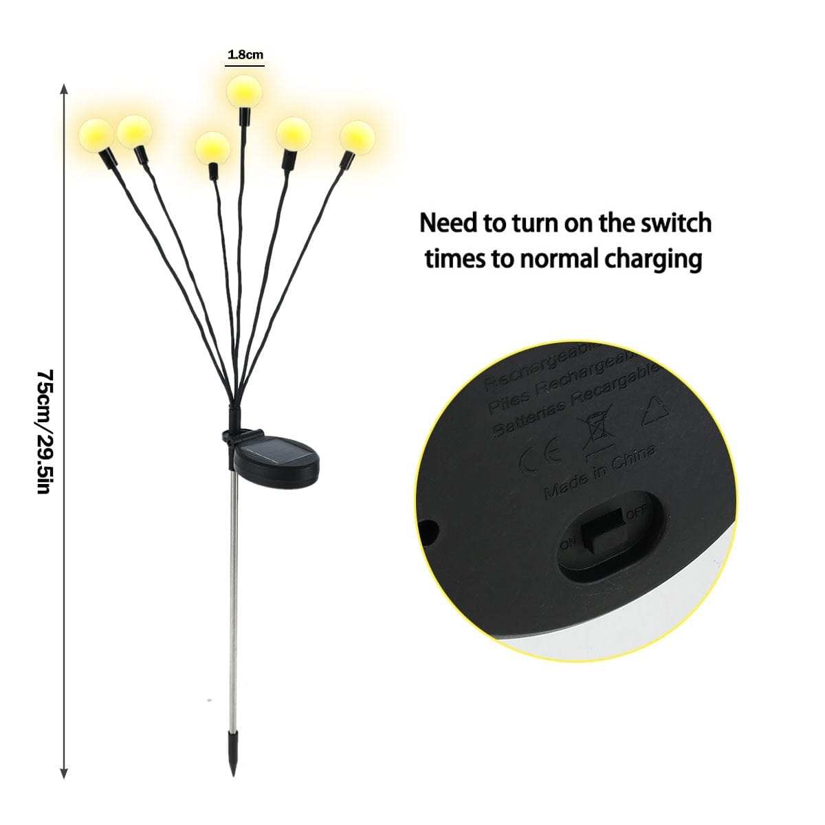 Luxora Solar Firefly Lights – Decorative LED Outdoor Lighting for a Warm & Whimsical Glow