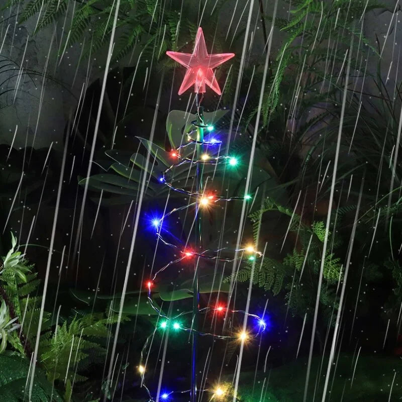 Solar LED Christmas Tree Light 1