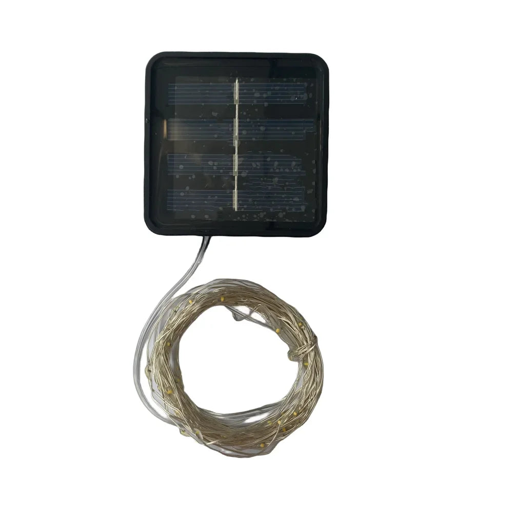 Solar LED Light Outdoor Waterproof Fairy Lights String Christmas Halloween Decoration Festoon Garden Led Lamp Party Supplies 5