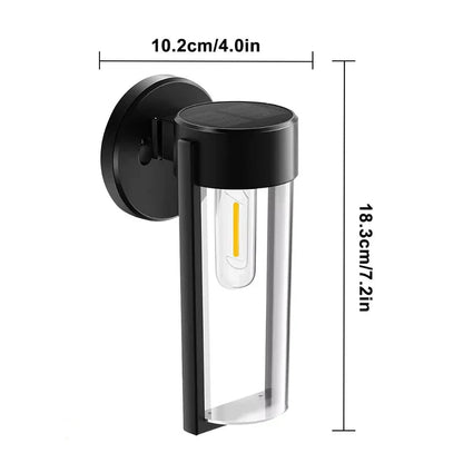 Royelux Solar Powered Wall Light For Outdoor Garden Patio