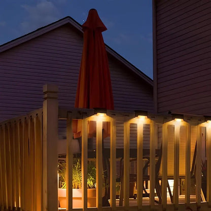 LuxRoyale Solar Step Lights Outdoor Dusk To Dawn No Wiring Energy Efficient