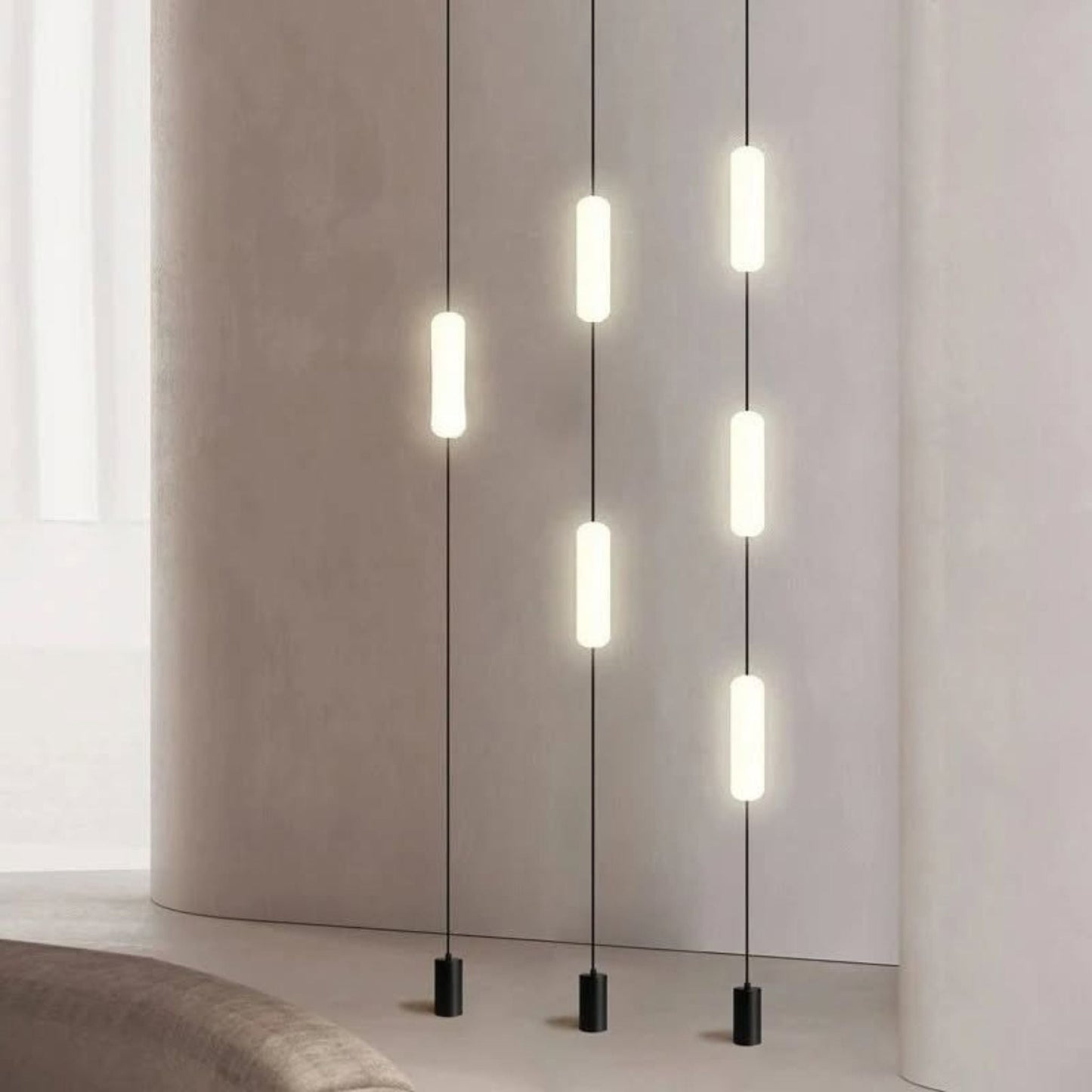 Solis Linear Floor To Ceiling Lamp 3