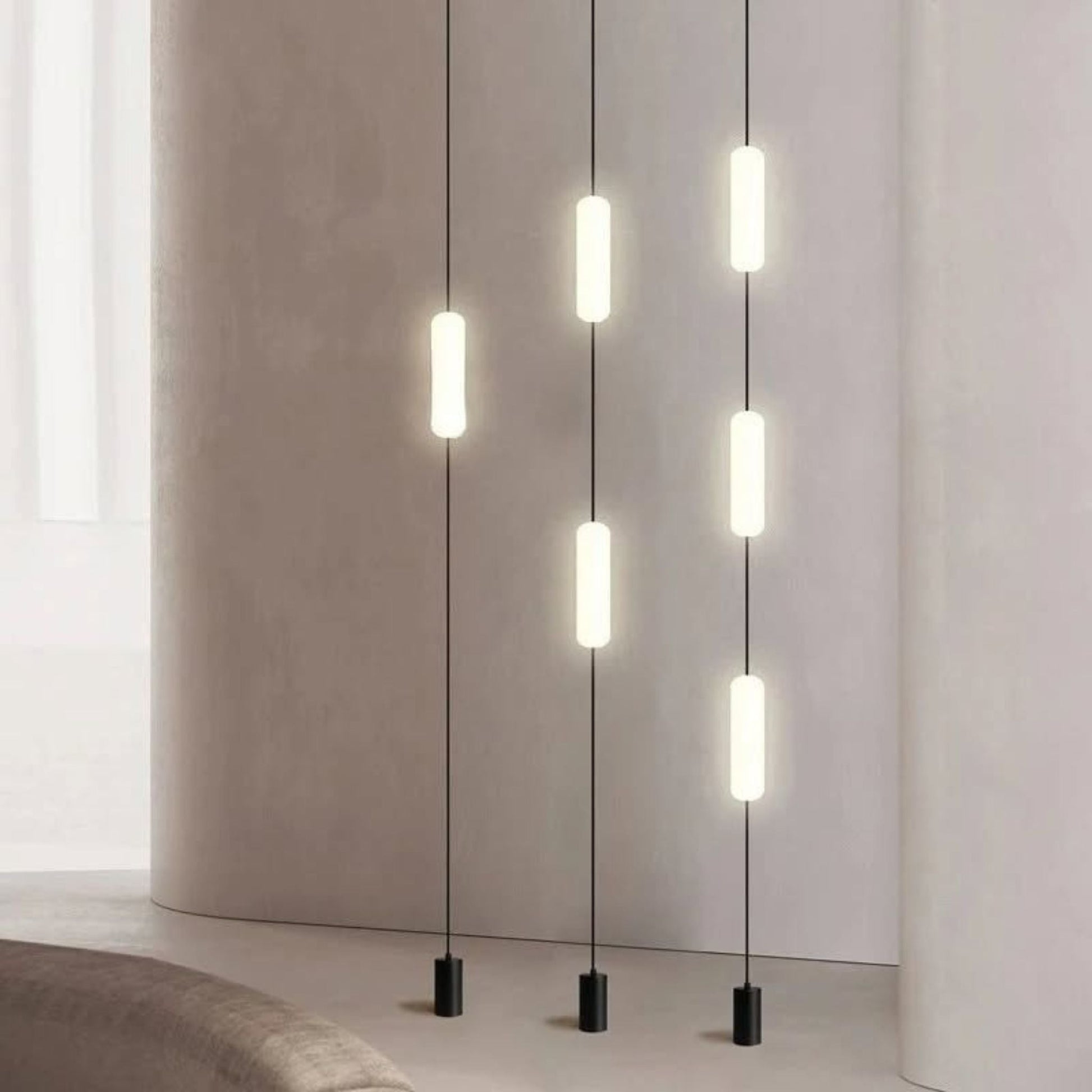 Solis Linear Floor To Ceiling Lamp 3
