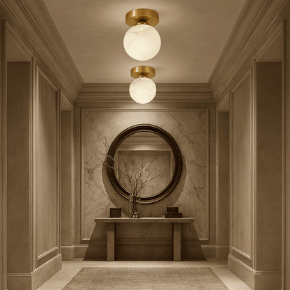 Soria Marble Flush mount 1