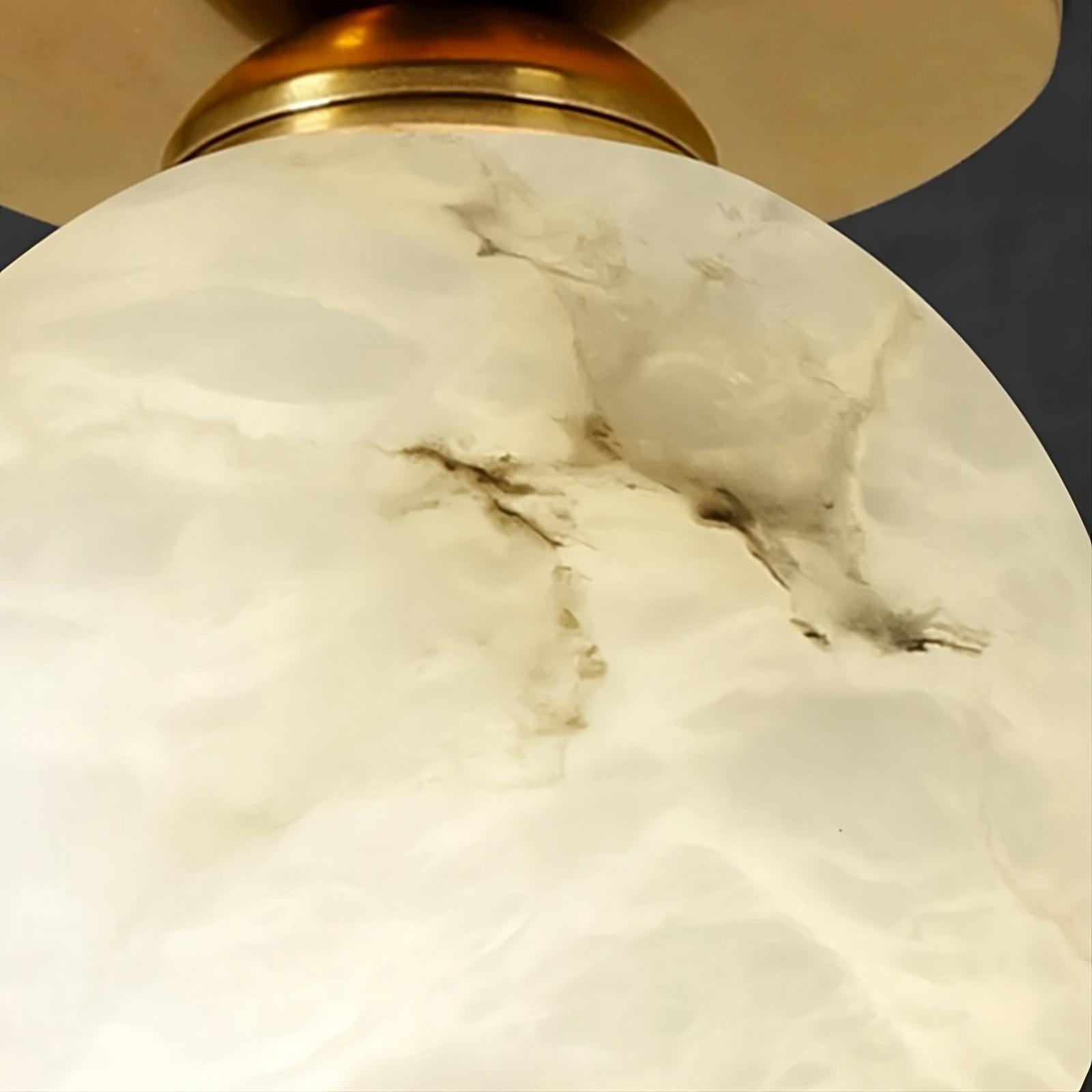 Soria Marble Flush mount 3