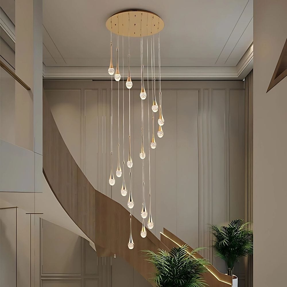 Soul Crystal Staircase Chandelier 0