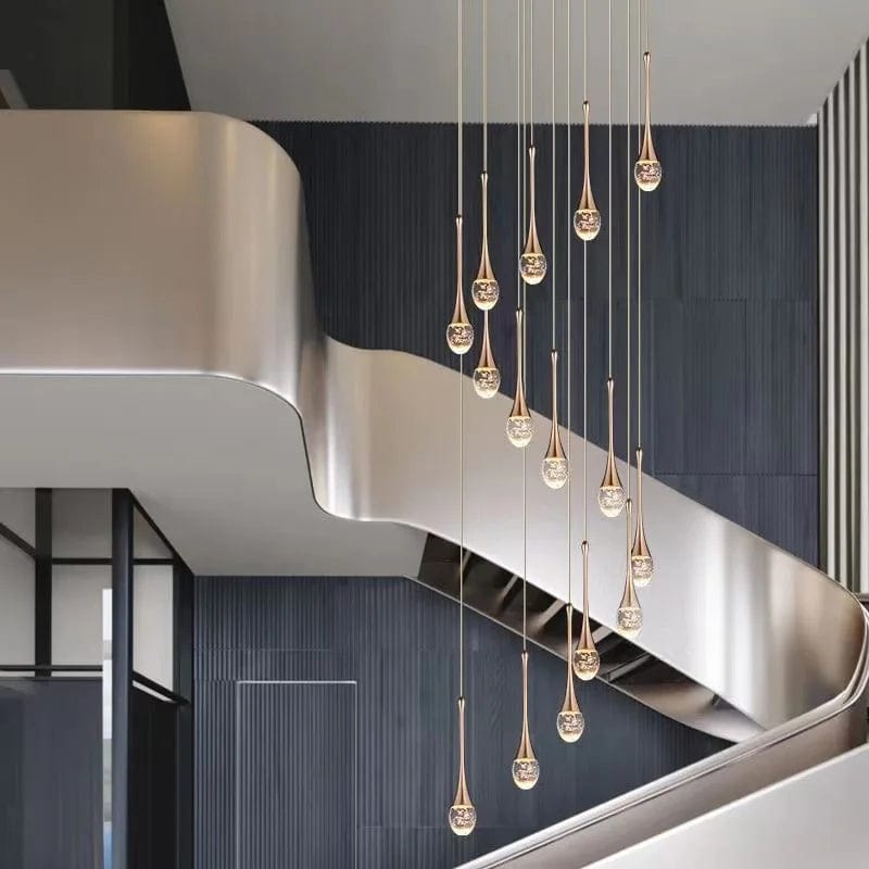 Soul Crystal Staircase Chandelier 1