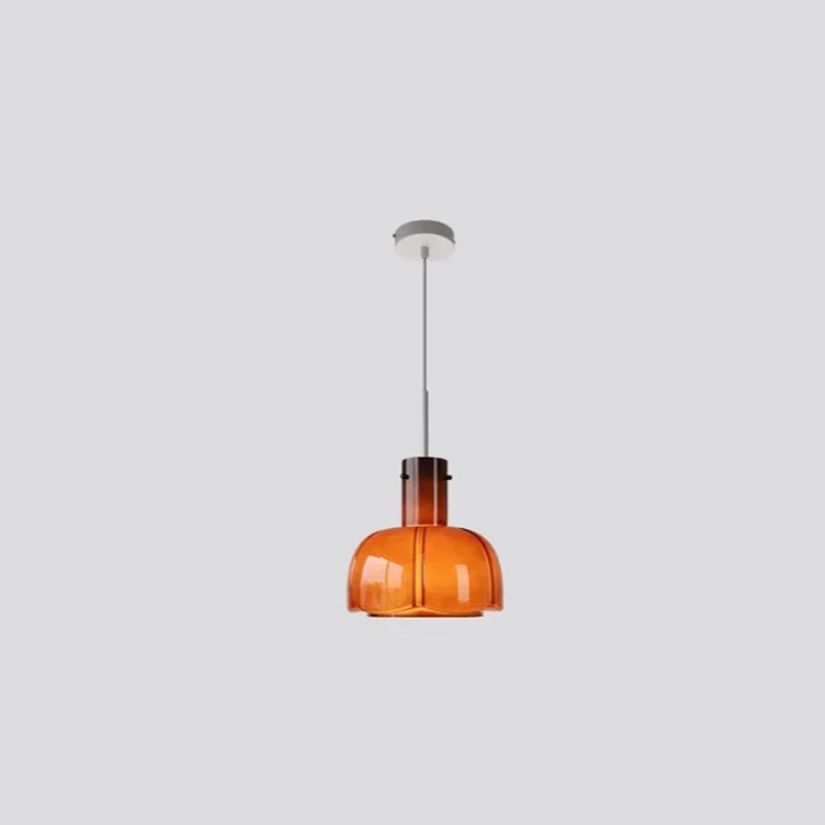 Space Age Glass Dome Multi-Lobe Ceiling Lamp 10