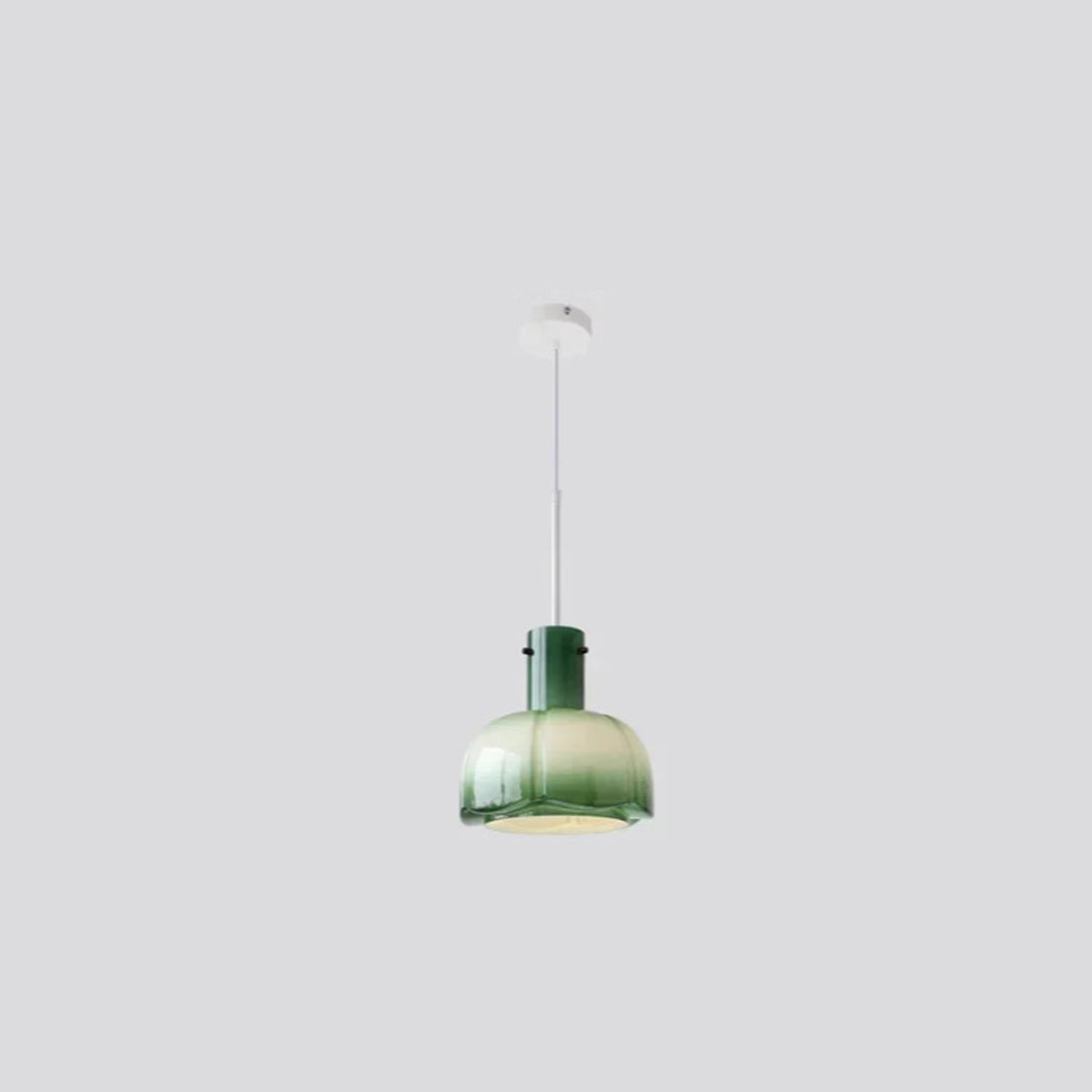 Space Age Glass Dome Multi-Lobe Ceiling Lamp 11