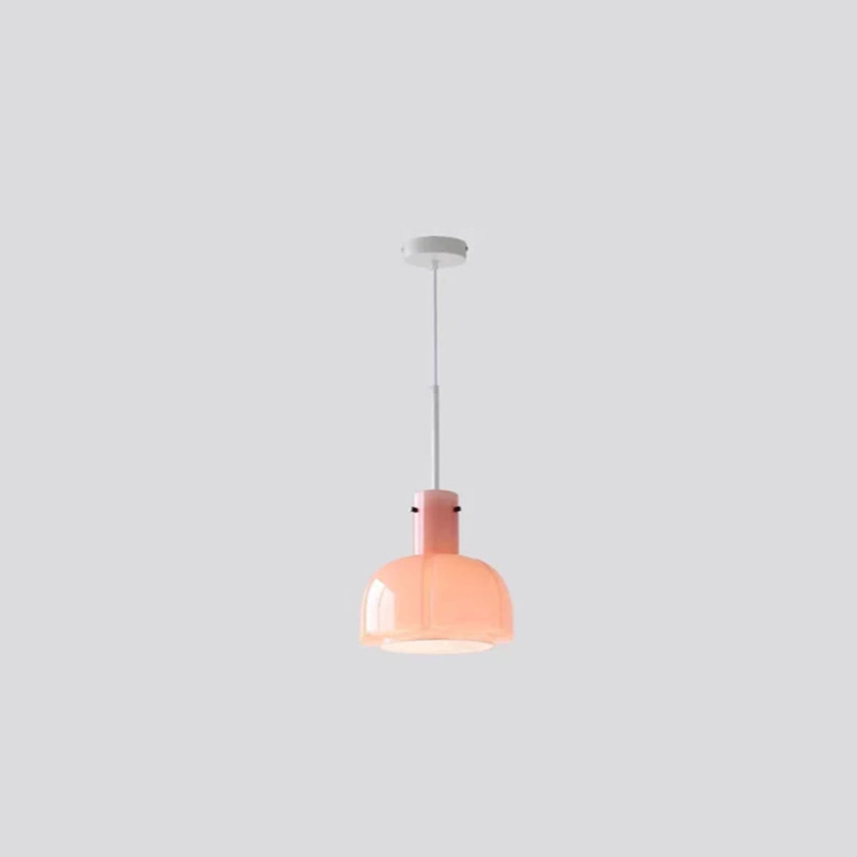 Space Age Glass Dome Multi-Lobe Ceiling Lamp 13