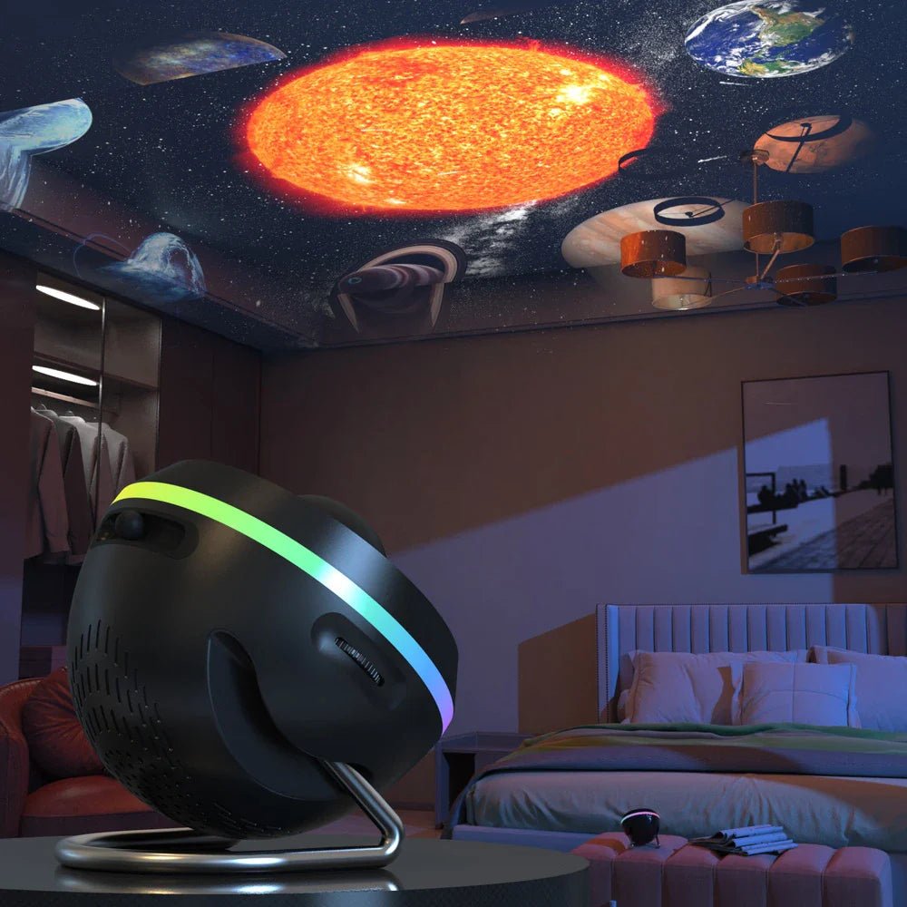 LuxRoyale Space Projection Light Projector For Home Celestial Night Sky