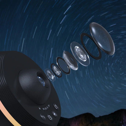 LuxRoyale Space Projection Light Projector For Home Celestial Night Sky