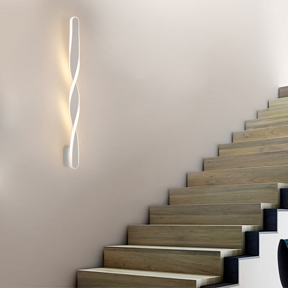Spiral Long Strip LED 29W Minimalist Ins Wall Lamp Wall Sconce Lighting 0