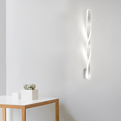 Spiral Long Strip LED 29W Minimalist Ins Wall Lamp Wall Sconce Lighting 3