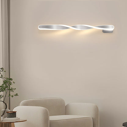 Spiral Long Strip LED 29W Minimalist Ins Wall Lamp Wall Sconce Lighting 6