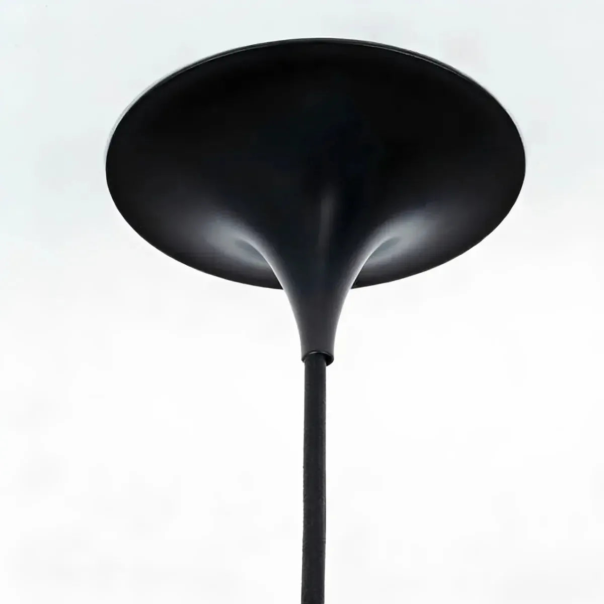 RoyaleGlow Modern Minimalist Cone Pendant Light - Metal Spire Hanging Lamp
