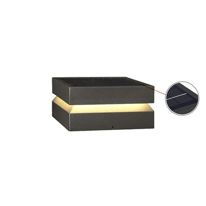 Square Post Outdoor Light 9