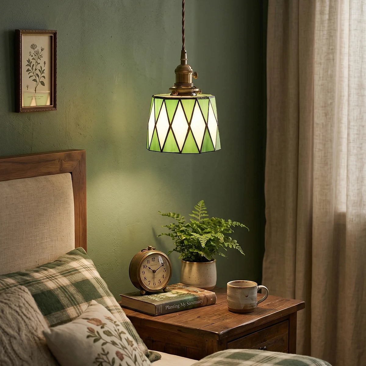 Stained Glass Pendant Light 0