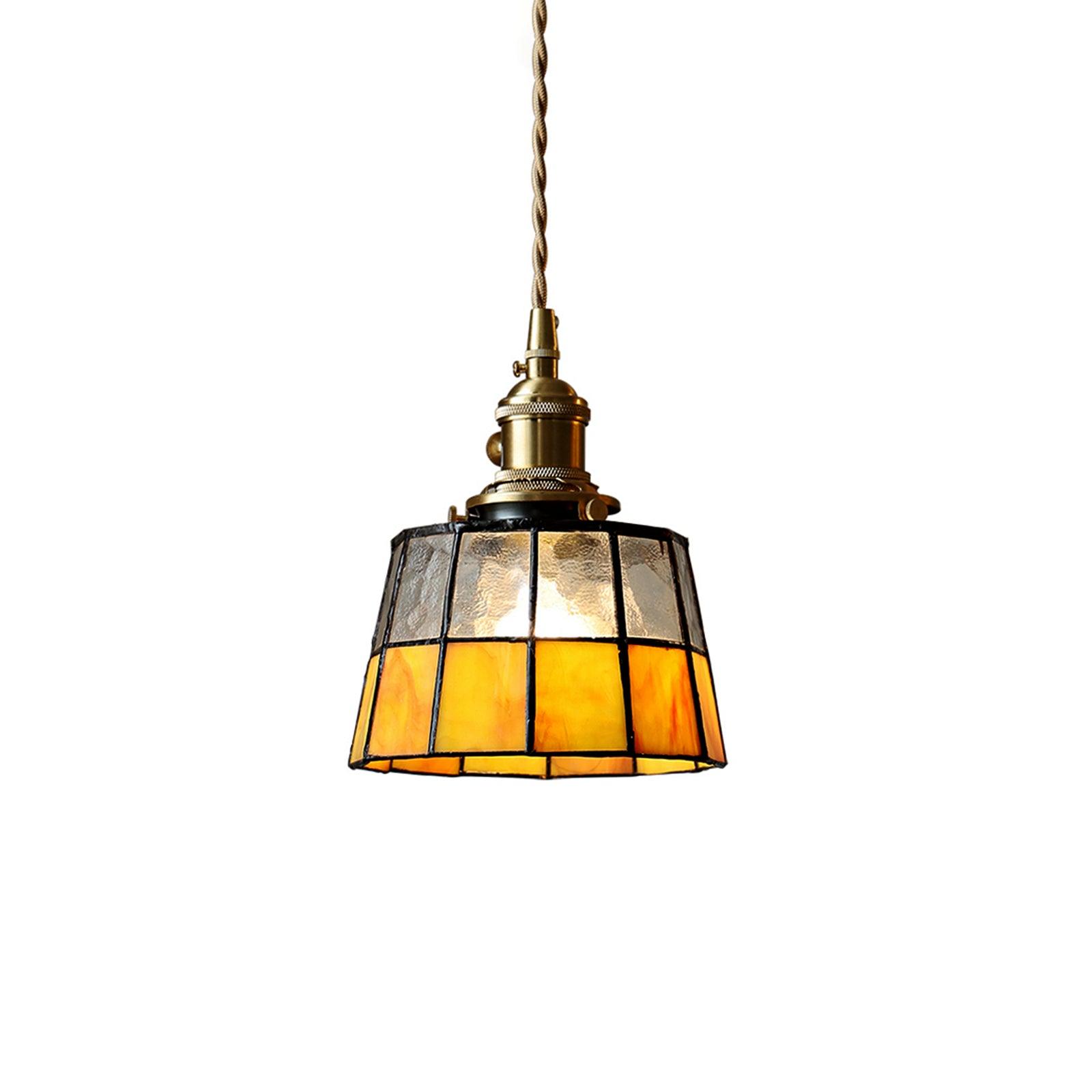 Stained Glass Pendant Light 5.9' 1