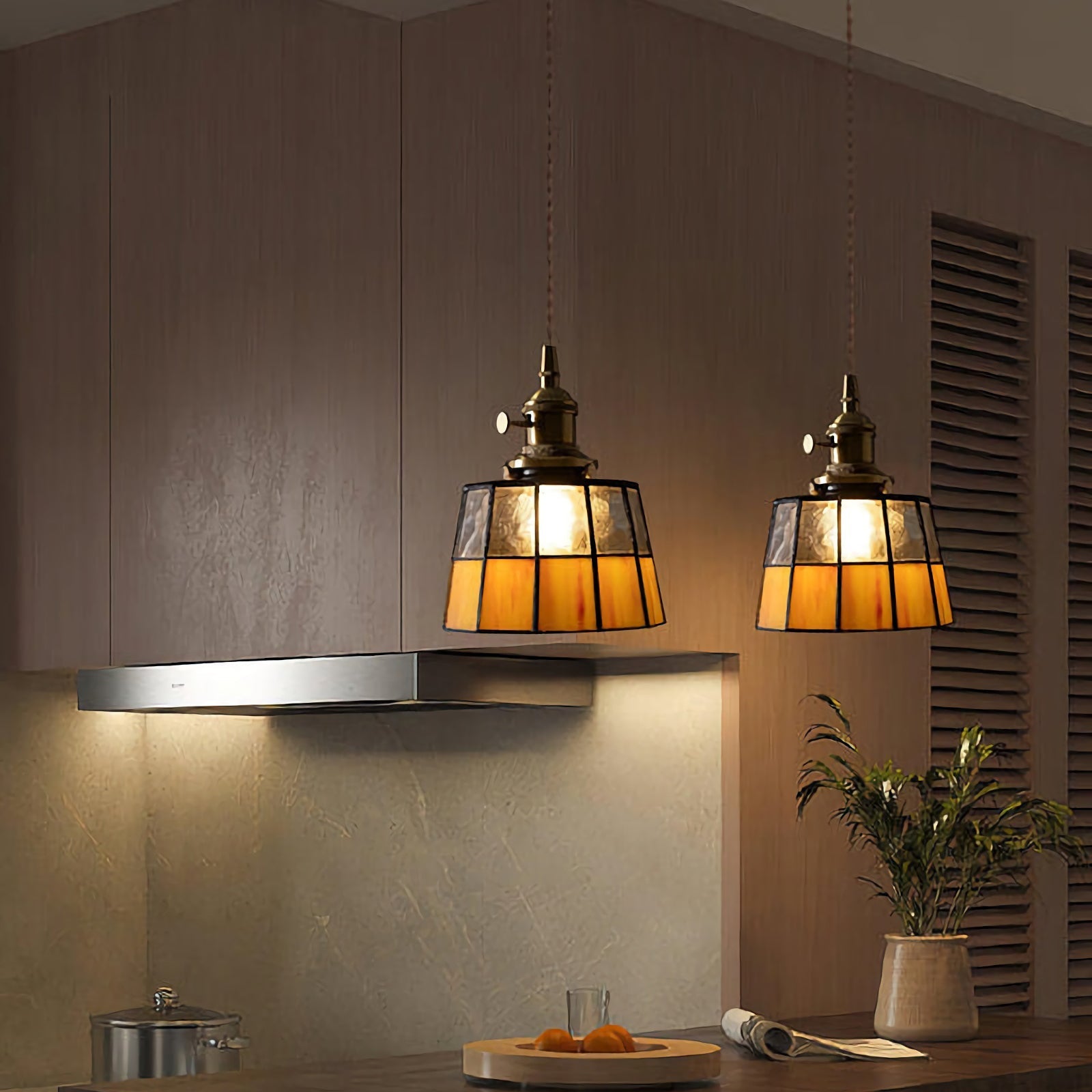 Stained Glass Pendant Light 8