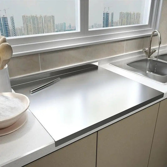 SteelEdge - Stainless Steel Anti-Slip Chopping Board with Edge 0