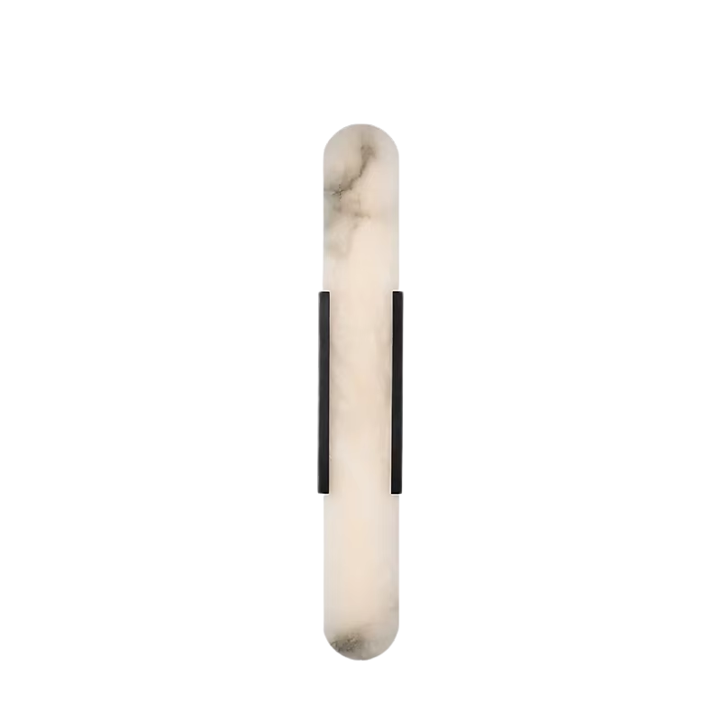 Stelo Alabaster Elongated Wall Sconce 6