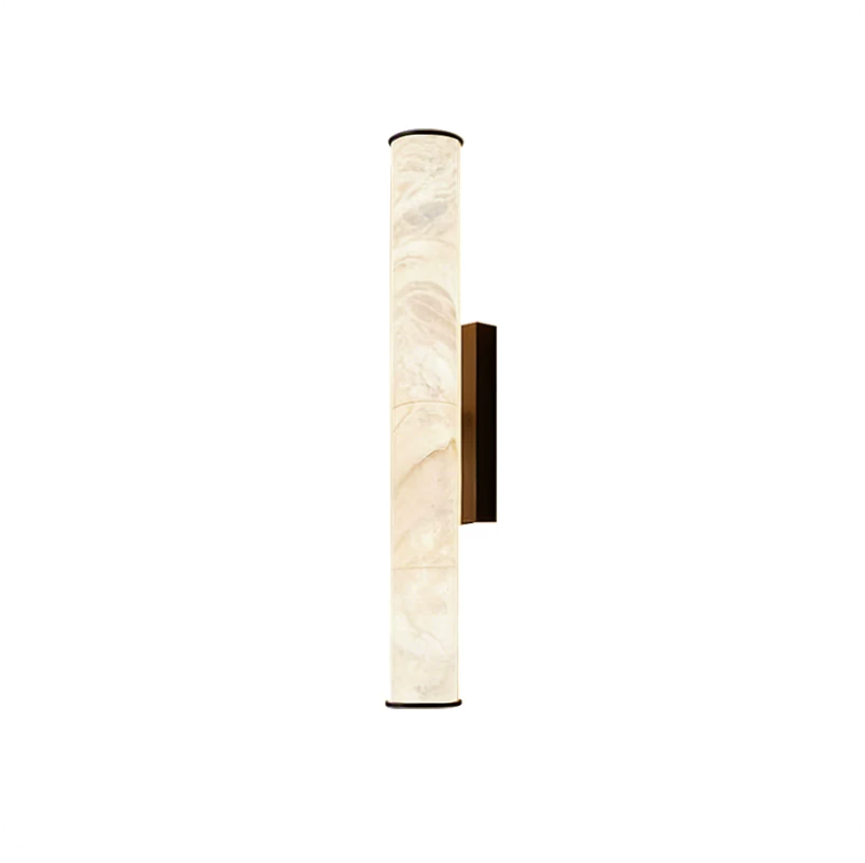 Stelo Linear Alabaster Wall Sconce 0
