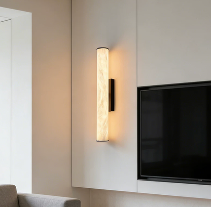 Stelo Linear Alabaster Wall Sconce 3