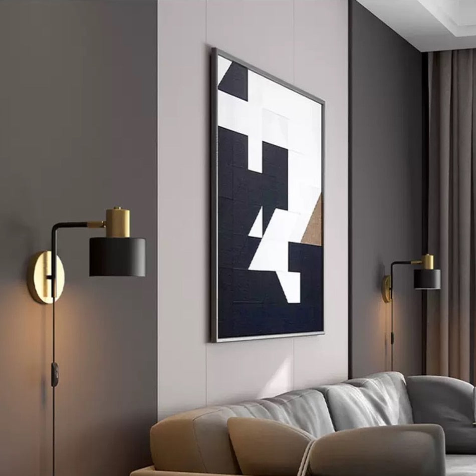 Stewart Brass & Iron Wall Sconce 4