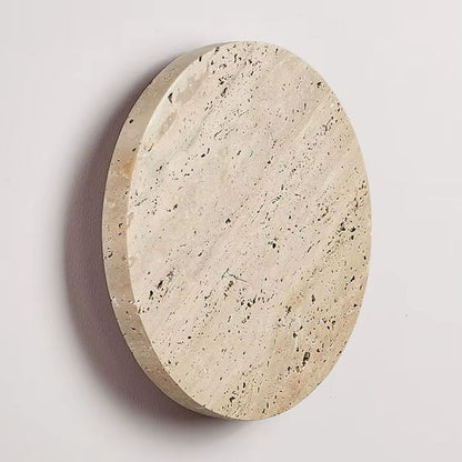 Stone-Inspired Round Wall Lamp 4