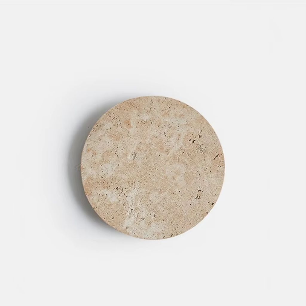 Stone-Inspired Round Wall Lamp 6