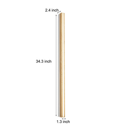 Strip Yellow Travertine LED Dimmable Wabi-Sabi Japanese-Style Wall Lamp 6