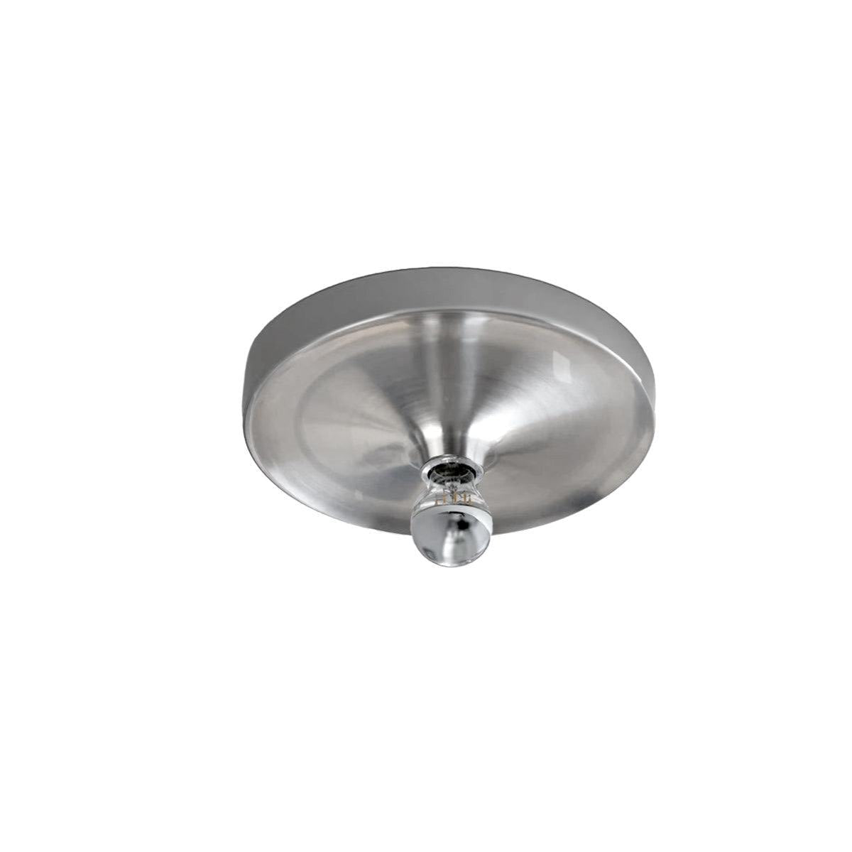 Royelux Modern Ripple Disc Flush Mount LED Ceiling Light, Industrial Aesthetic-Royale Basic