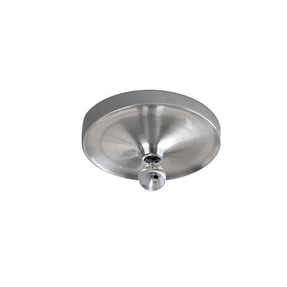 Royelux Modern Ripple Disc Flush Mount LED Ceiling Light, Industrial Aesthetic-Royale Basic