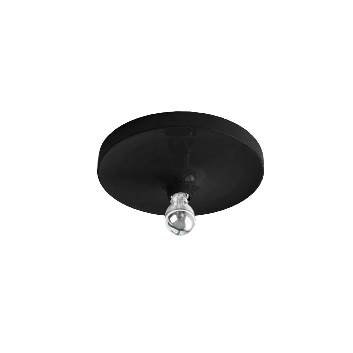 Royelux Modern Ripple Disc Flush Mount LED Ceiling Light, Industrial Aesthetic-Royale Basic