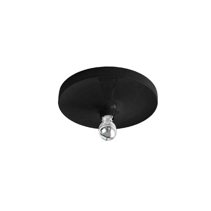 Royelux Modern Ripple Disc Flush Mount LED Ceiling Light, Industrial Aesthetic-Royale Basic