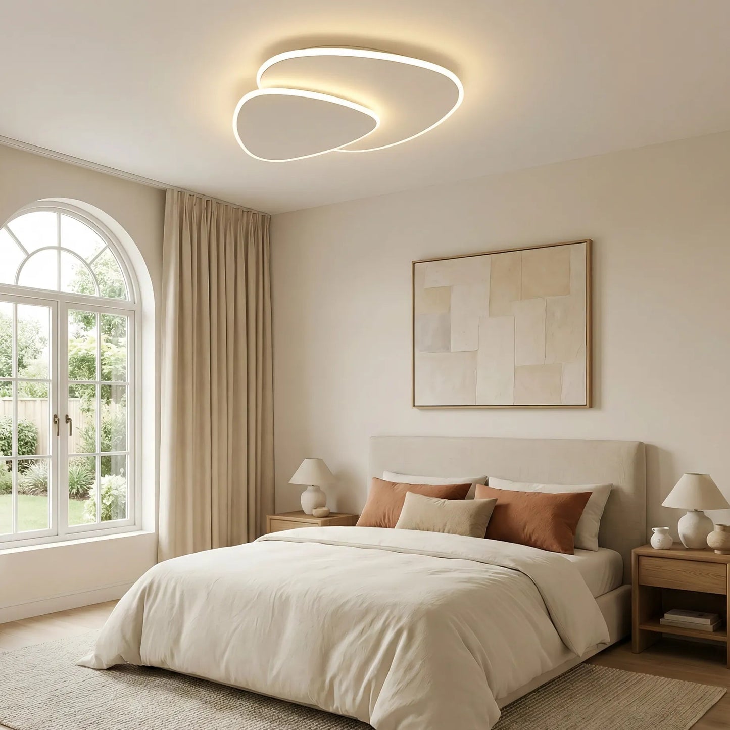Stylish Triangle Acrylic Ceiling Light 3