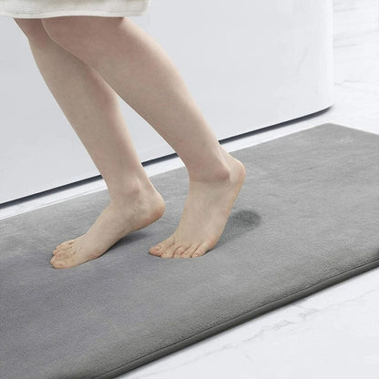 Super Absorbent Velvet Anti-Slip Bath Mat 10